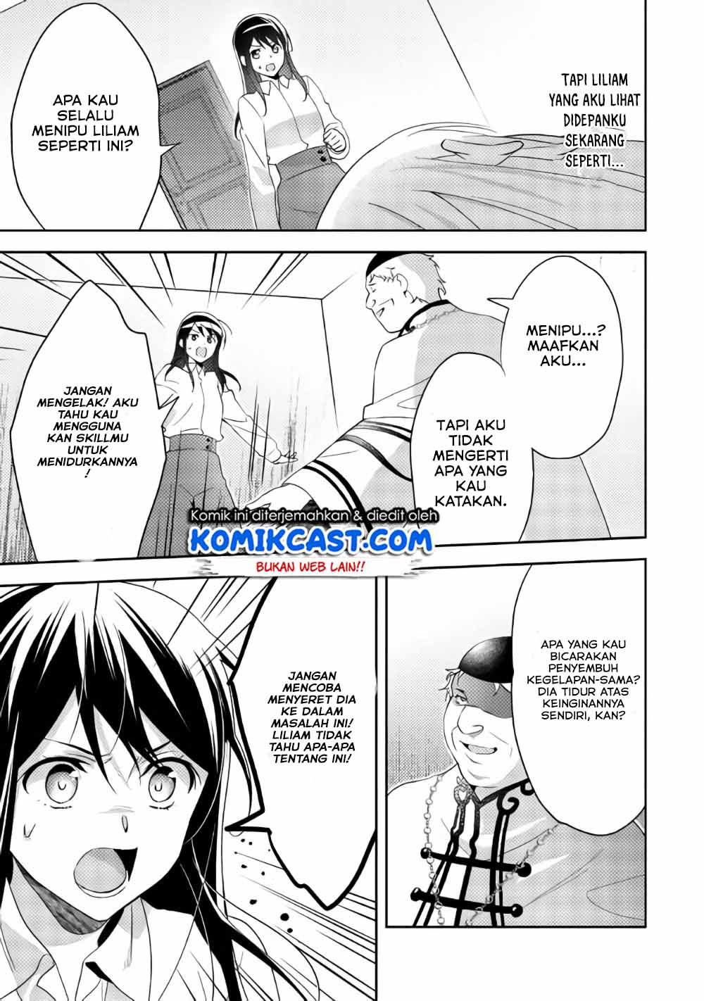 Isekai de “Kuro no Iyashi Te” tte Yobareteimasu Chapter 39 Bahasa Indonesia